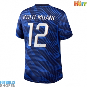 Billiga Frankrike Randal Kolo Muani #12 Hemmatröja VM 2026 Kortärmad